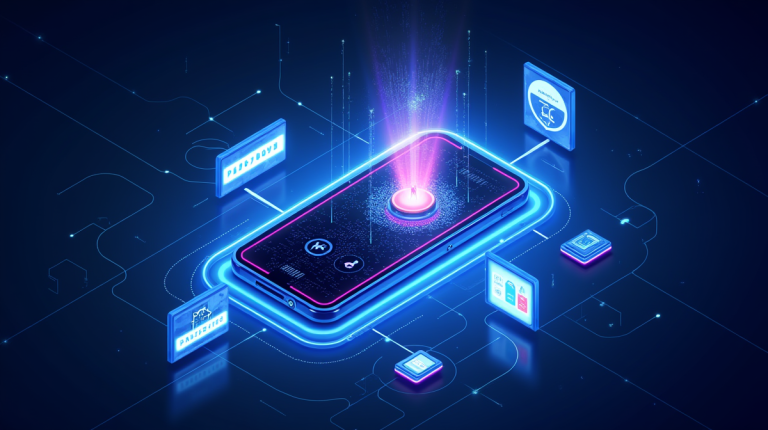 Top Privacy Apps, secure digital protection illustration.